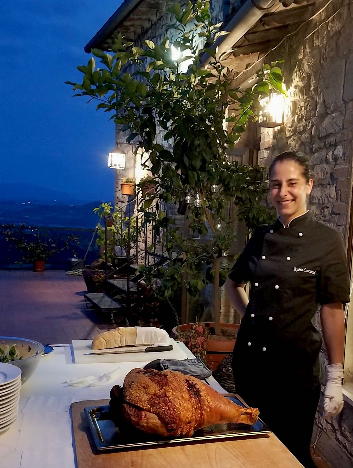 dining at our italy art reidency