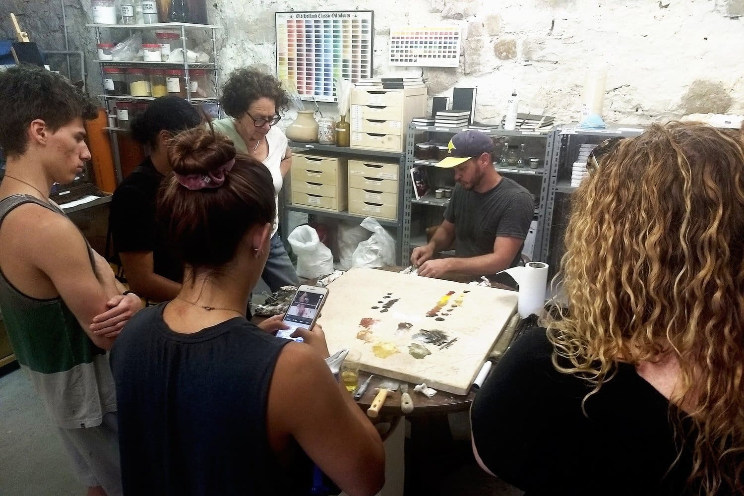 art workshop in italy